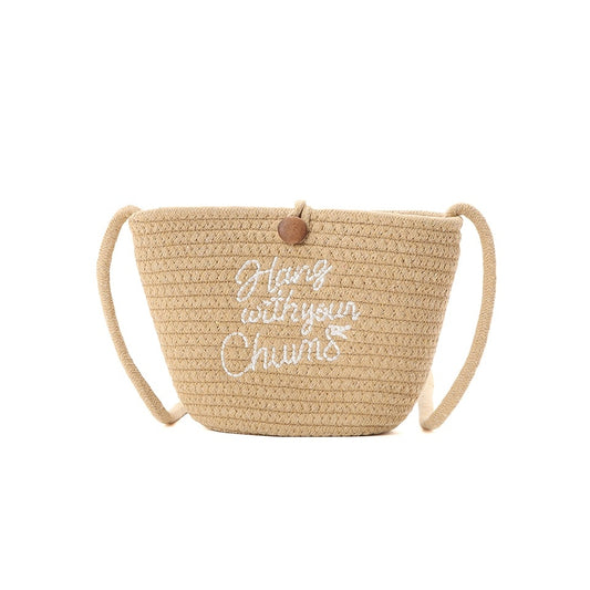 COTTON ROPE SHOULDER BAG