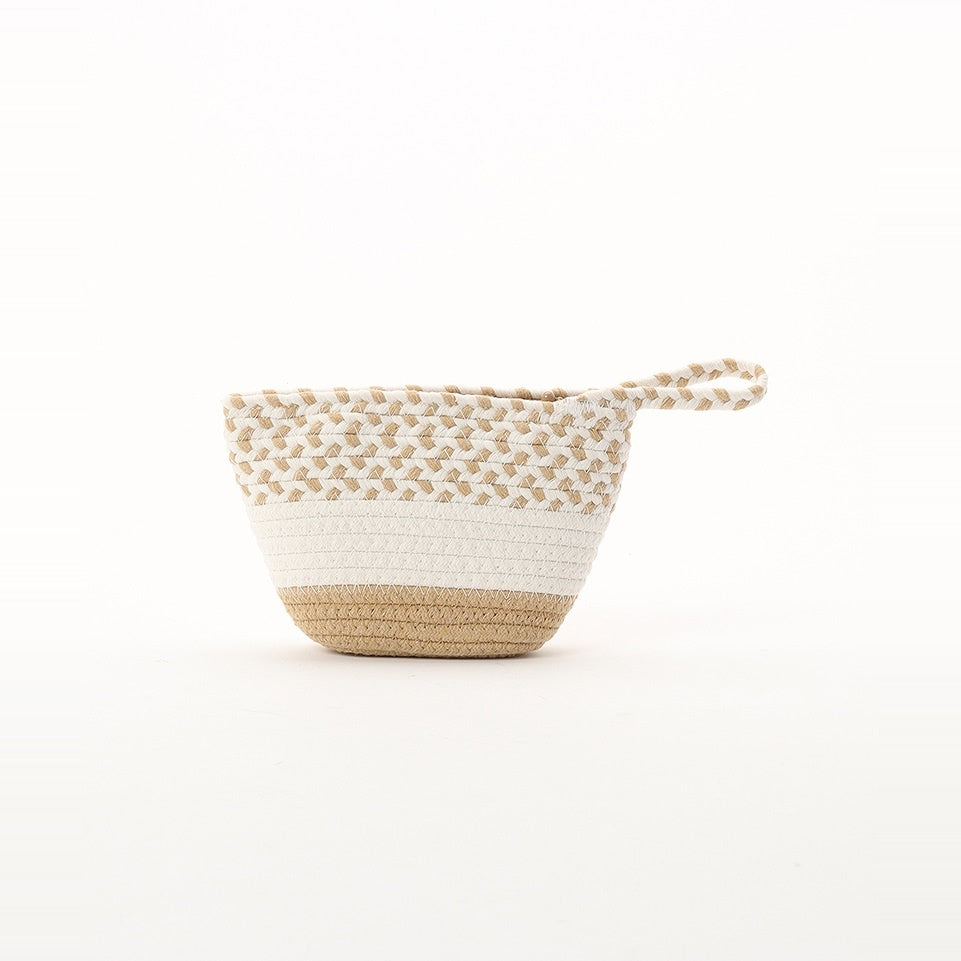 COTTON ROPE POUCH