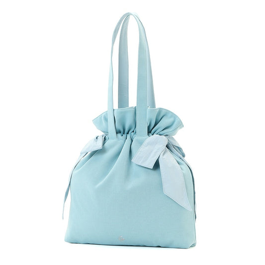 GIRLY DOUBLE RIBBON TOTE BAG
