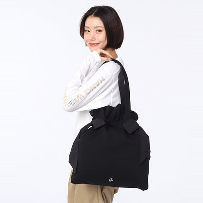 GIRLY DOUBLE RIBBON TOTE BAG