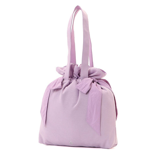 GIRLY DOUBLE RIBBON TOTE BAG