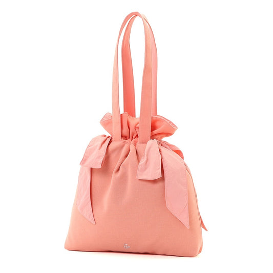 GIRLY DOUBLE RIBBON TOTE BAG