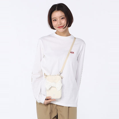 GIRLY RIBBON SMART PHONE SHOULDER BAG