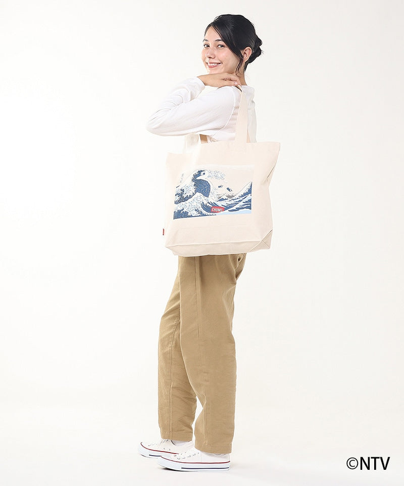 CHUMS x 葛飾北齋 浪裏 TOTE BAG