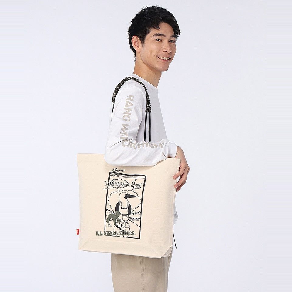 CANVAS ROPE TOTE BAG