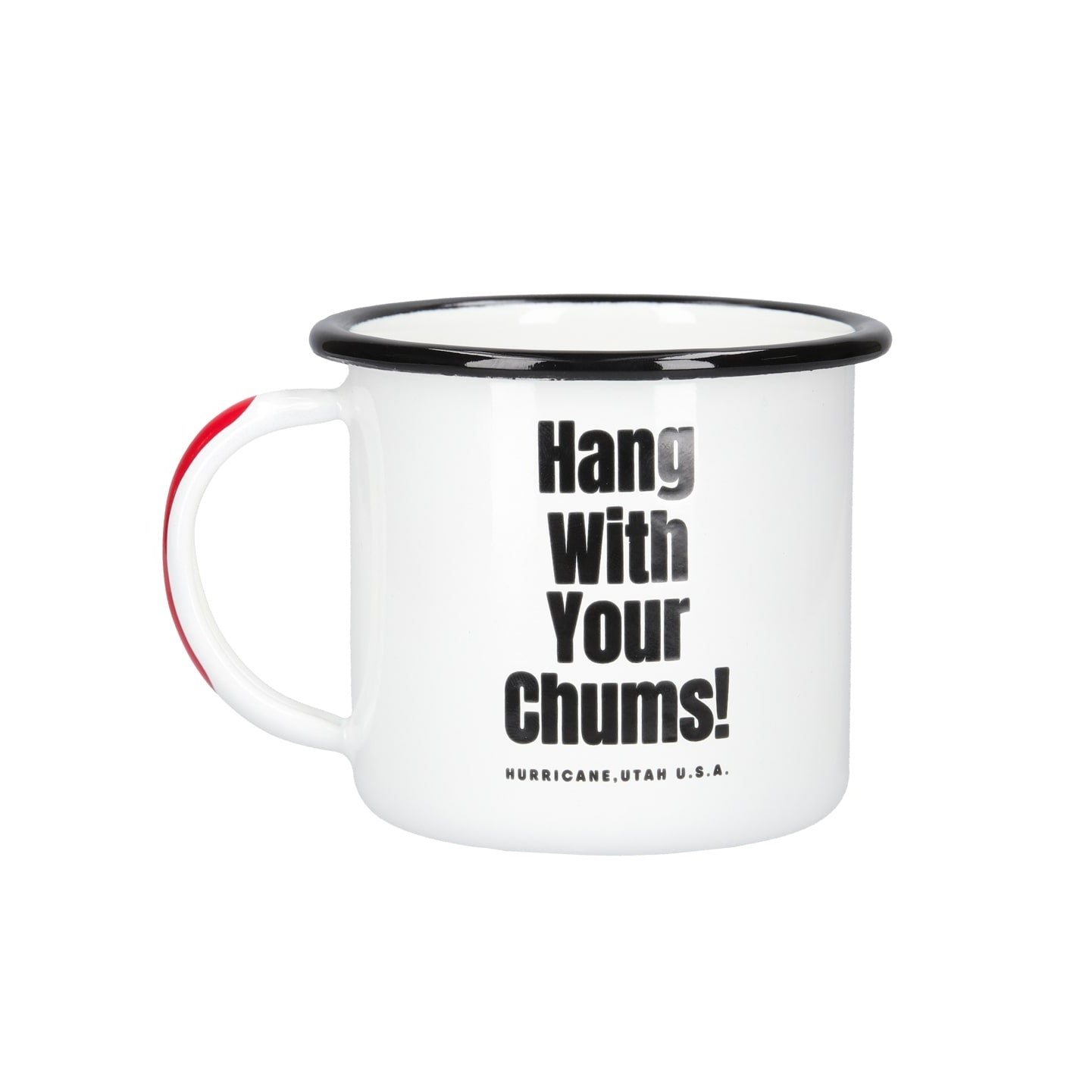 ENAMEL MUG
