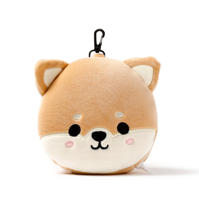 Kids Travel Pillow & Eye Mask - Shiba Inu Dog