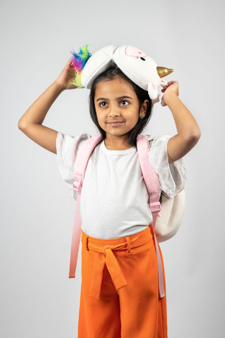Kids Travel Pillow & Eye Mask - Unicorn
