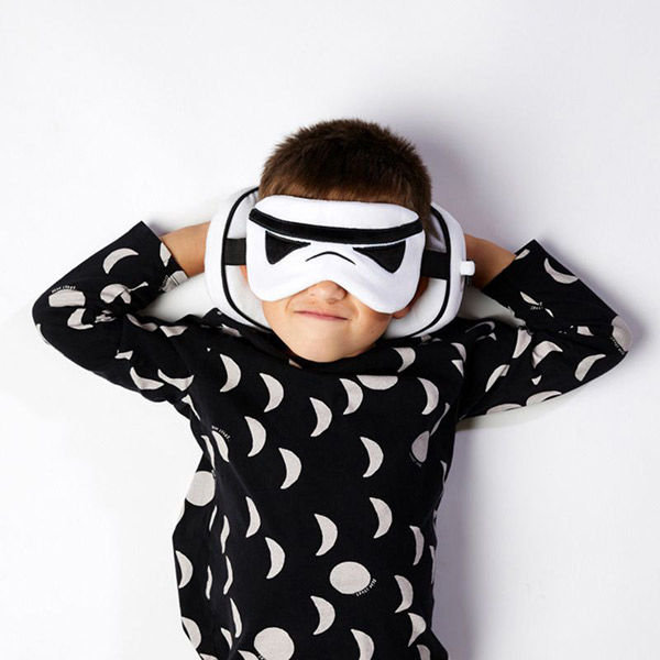 Kids Travel Pillow & Eye Mask - Stormtrooper
