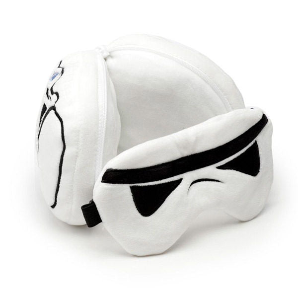 Kids Travel Pillow & Eye Mask - Stormtrooper