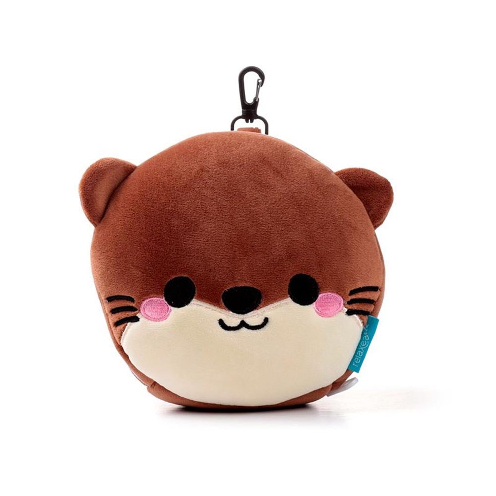 Kids Travel Pillow & Eye Mask - Otter