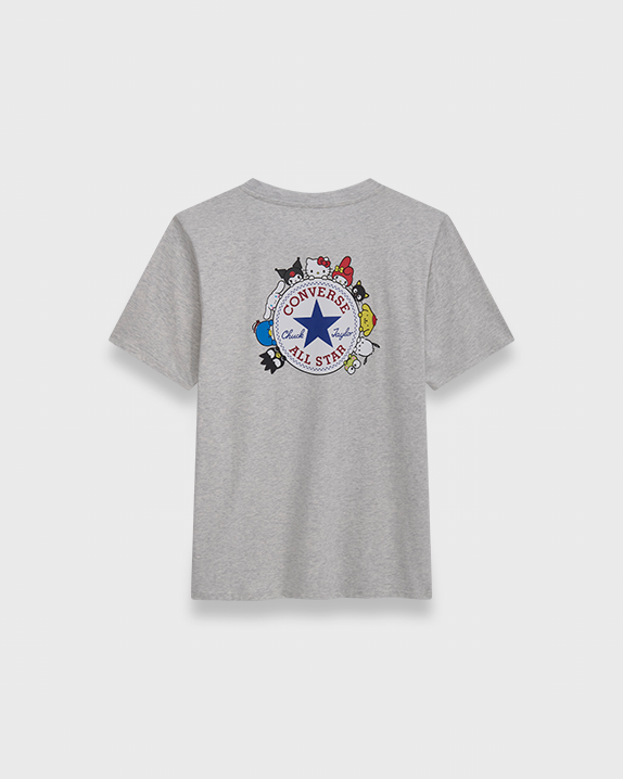 HELLO KITTY CHUCK PATCH TEE LGH