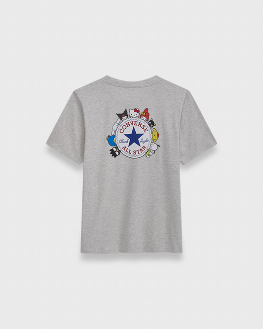 HELLO KITTY CHUCK PATCH TEE LGH