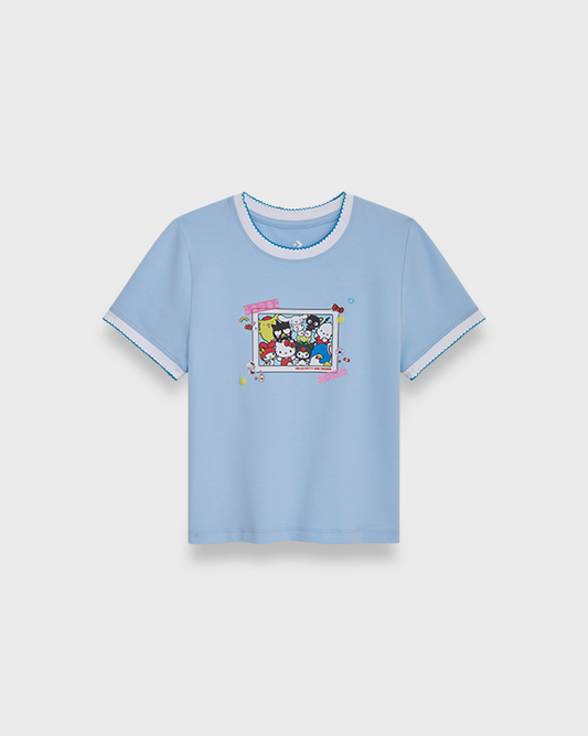 HELLO KITTY BABY TEE CLEAR SKIES