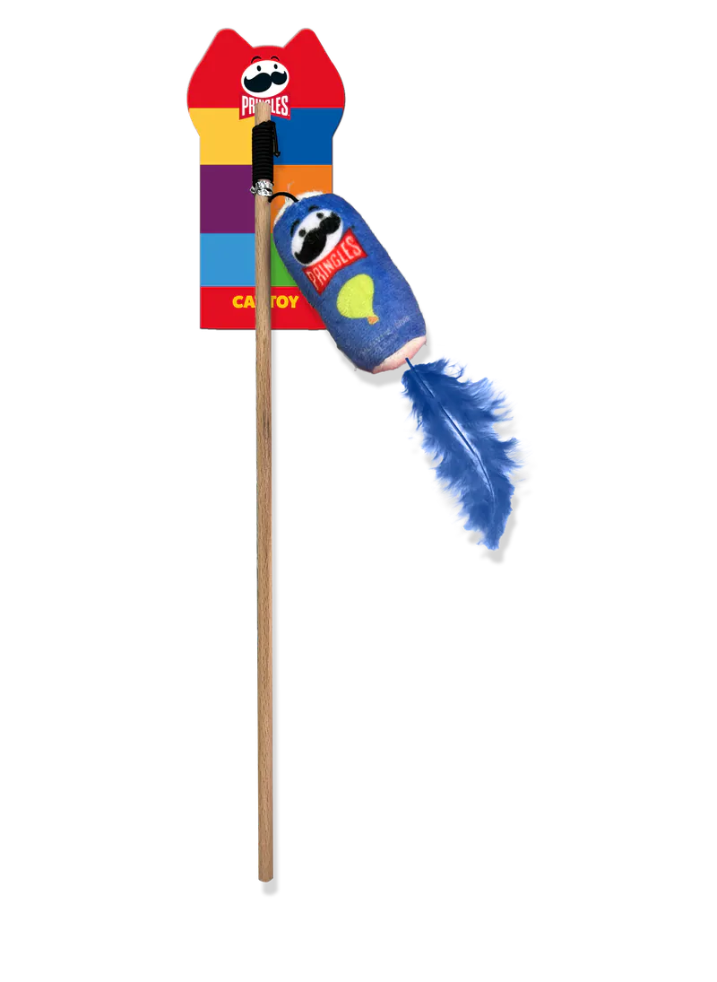 PRINGLES CAT TOY(BLUE)