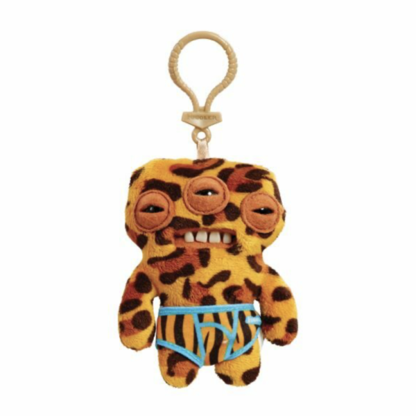 FUGGLER KEY RINGS S4- ANNOYED ALIEN 
(LEOPARD) 