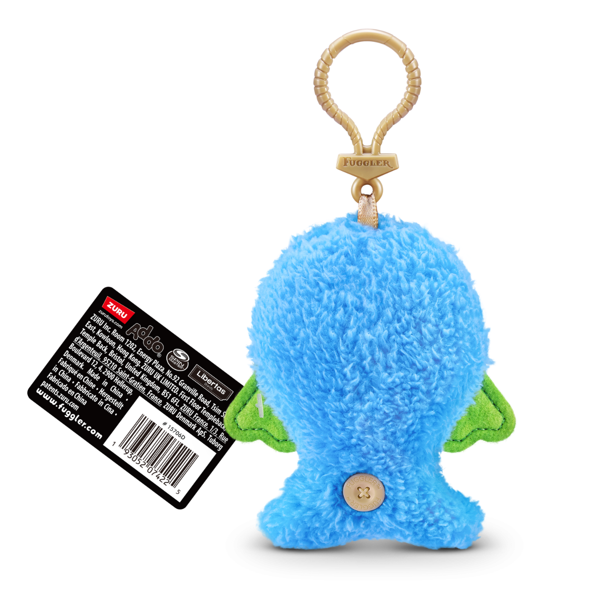 FUGGLER KEY RING S5- COD FATHER (BLUE)