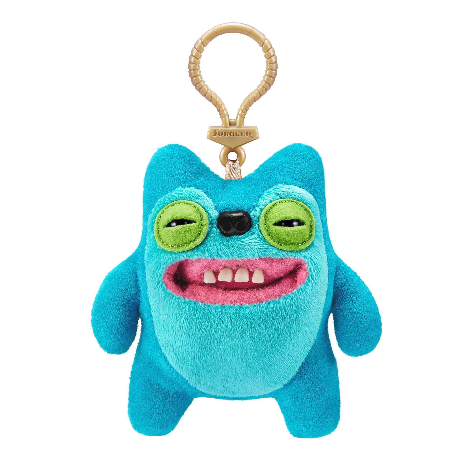 FUGGLER KEY RING S5-GREEDY GRINNER(TEAL)