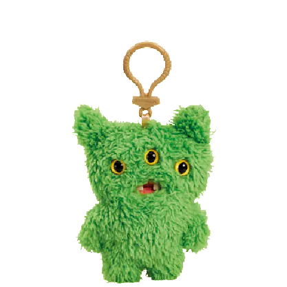 FUGGLER KEY RINGS S3- REEK-0 (GREEN)