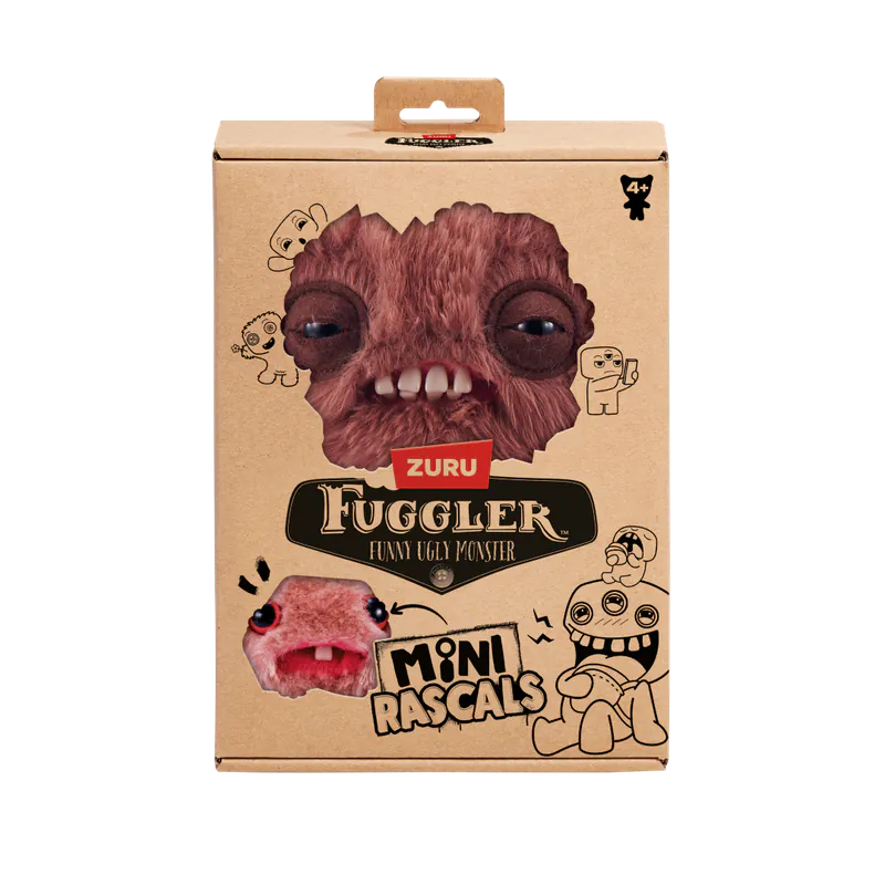 Fuggler Double Trouble- Squidge (Brown)