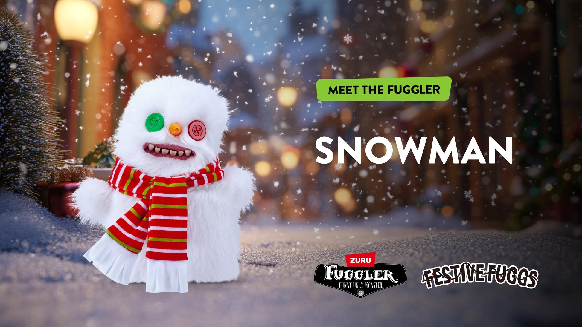 FUGGLER FESTIVE FUGGS-SNOWMAN