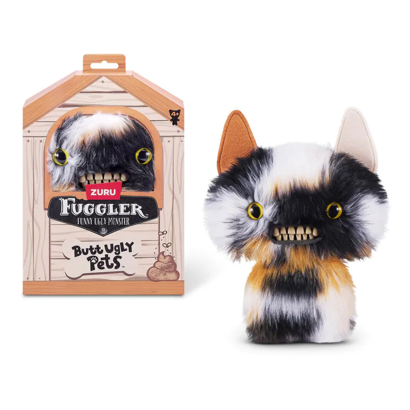 Fuggler Butt Ugly Pets-Winged Bat (Calico Cat) 