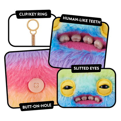 Fuggler Key Ring S6 Wide Eyed Weirdo(Multi)