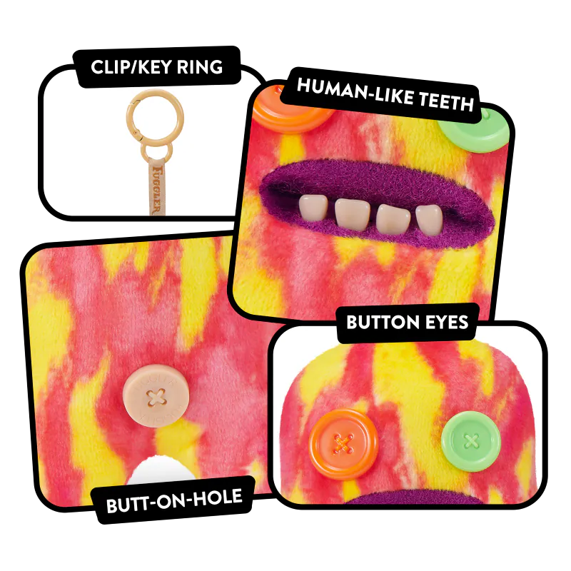 FUGGLER KEY RING S6-SASQUOOSH