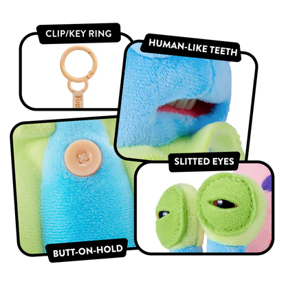 SPONGEBOB FUGGLER KEY RING- GARY THE SNAIL