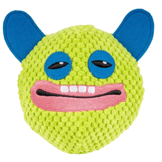 FUGGLER DOG SQUEAKY BALL TOY (GREEN)