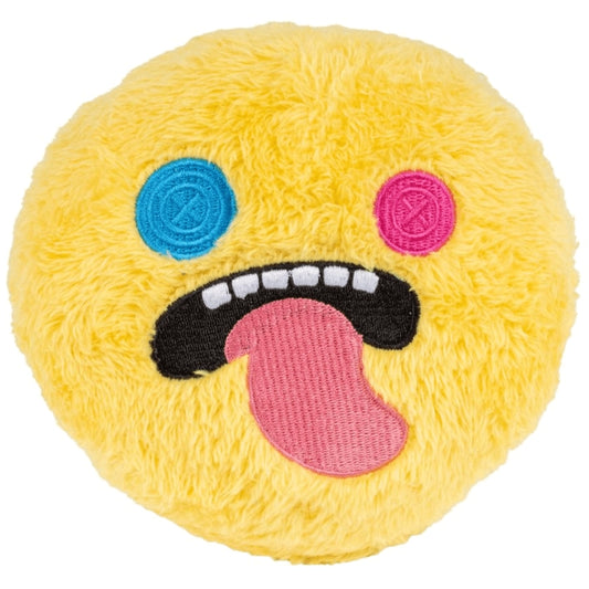 FUGGLER DOG SQUEAKY BALL TOY (YELLOW)