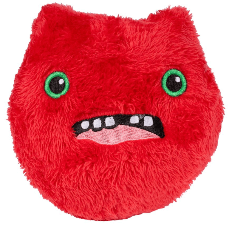 FUGGLER DOG SQUEAKY BALL TOY (RED)