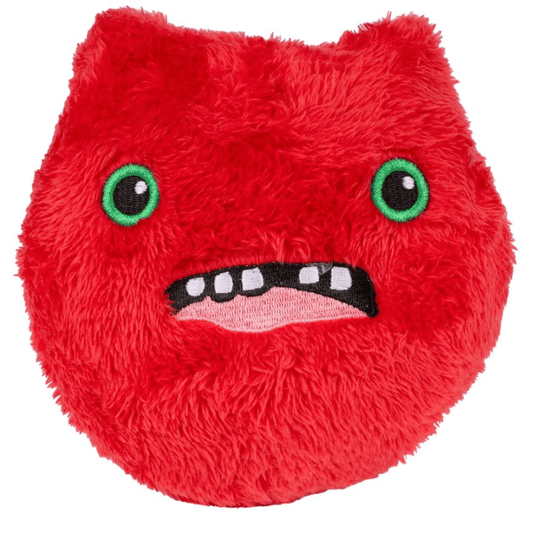 FUGGLER DOG SQUEAKY BALL TOY (RED)