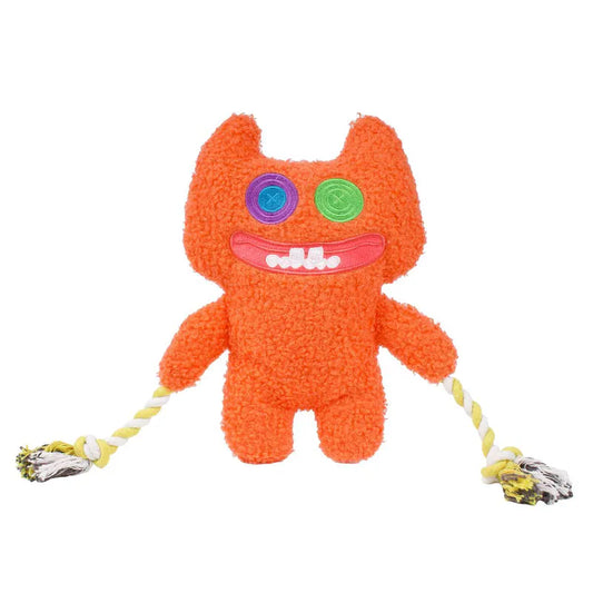 FUGGLER DOG ROPES TOY S3 STINKFACE(ORANGE)