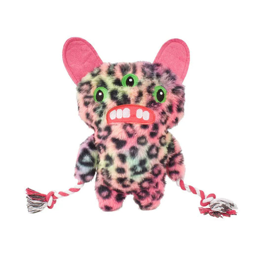 FUGGLER DOG ROPES TOY S3 REEK-O(LEOPARD)