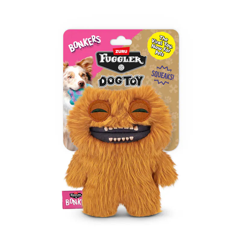 FUGGLERS PET TOYS-UNDEROO MCGOO (ORANGE)