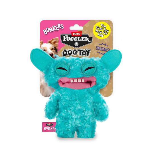 FUGGLERS PET TOYS- GRIN GRIN (BLUE)