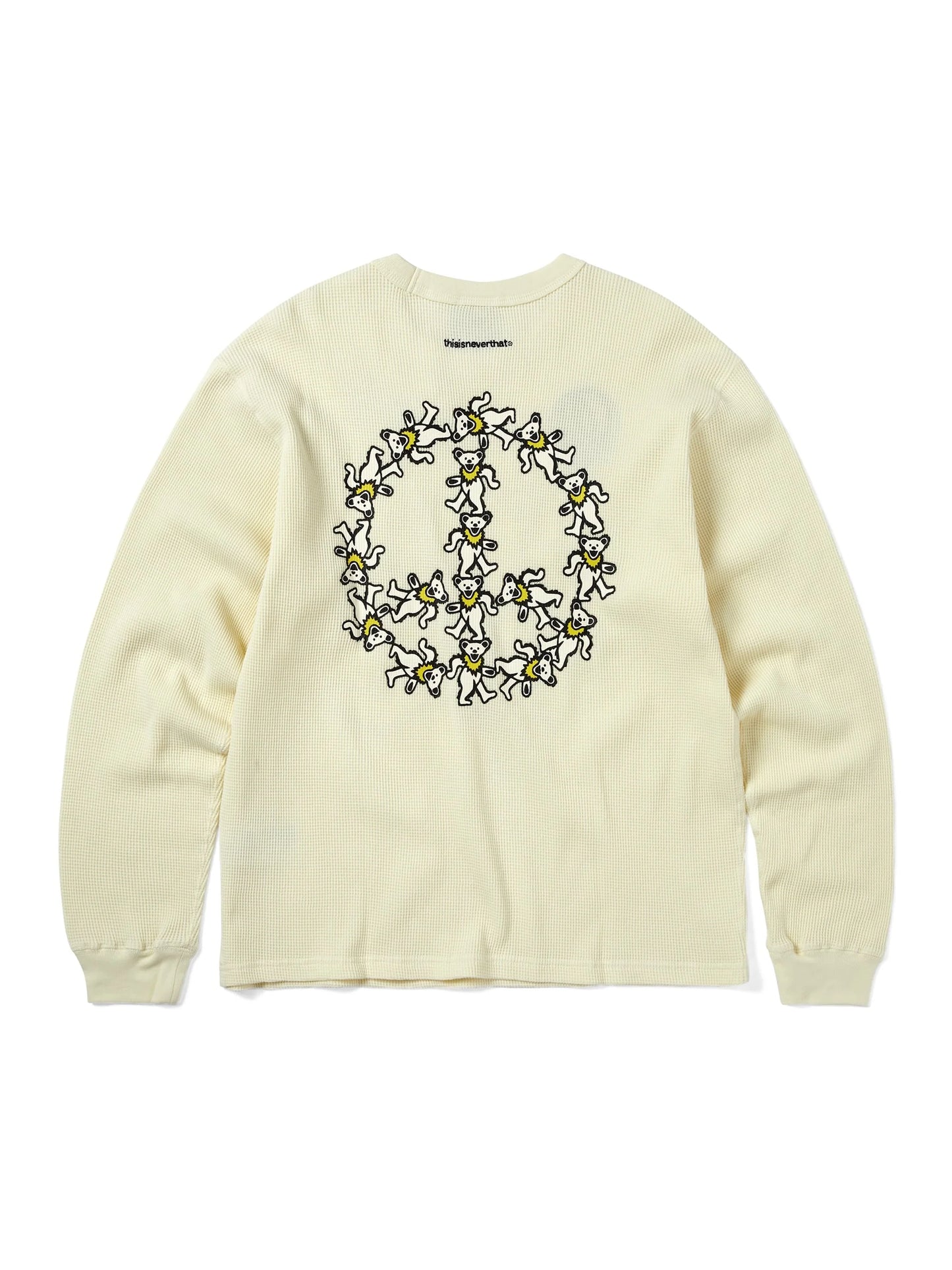 GD Peace Bears Waffle L/S Top
