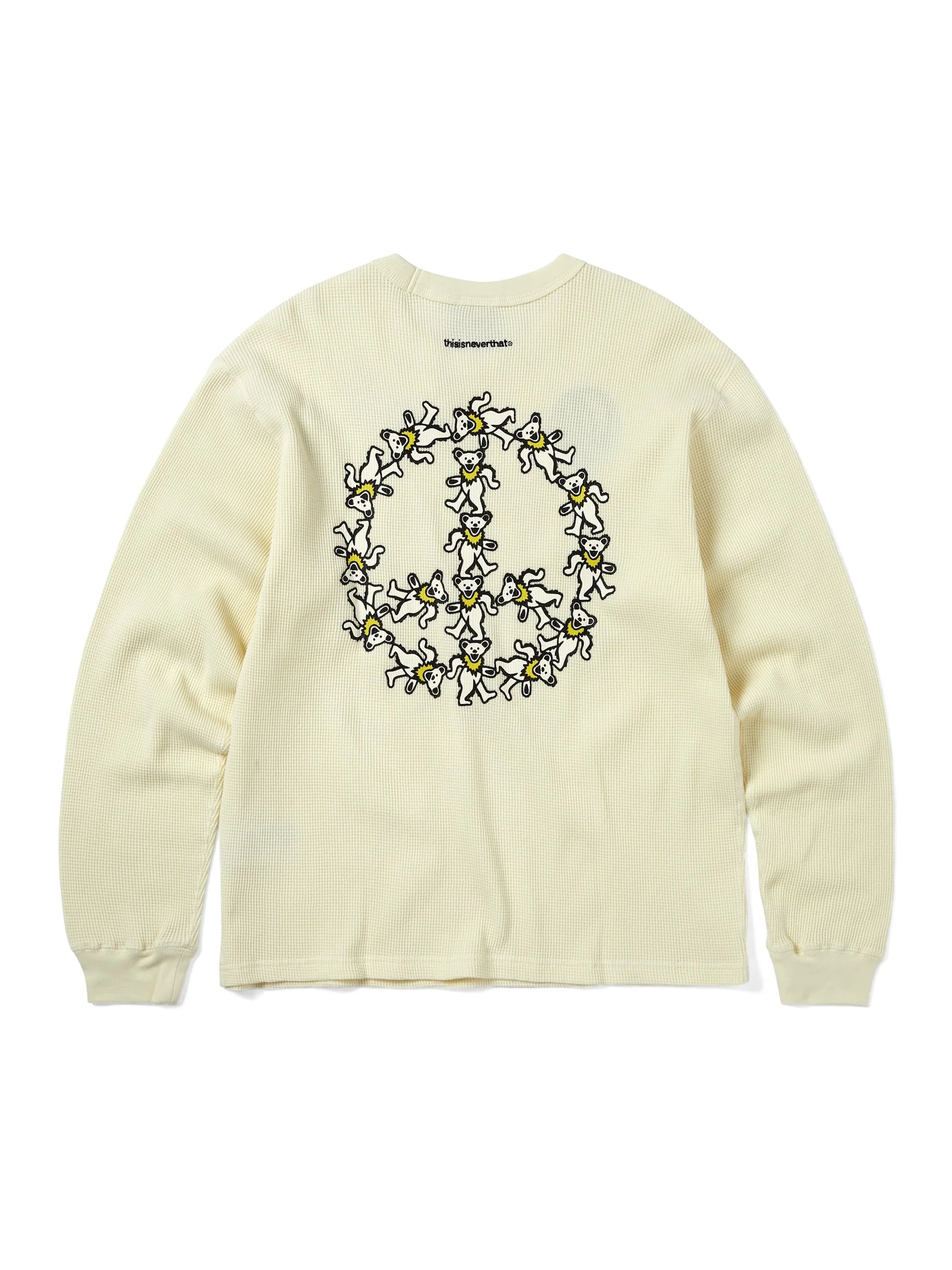 GD Peace Bears Waffle L/S Top