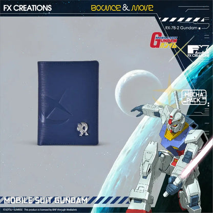 RX-78-2高達 -真皮兩摺銀包