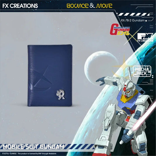 RX-78-2高達 -真皮兩摺銀包