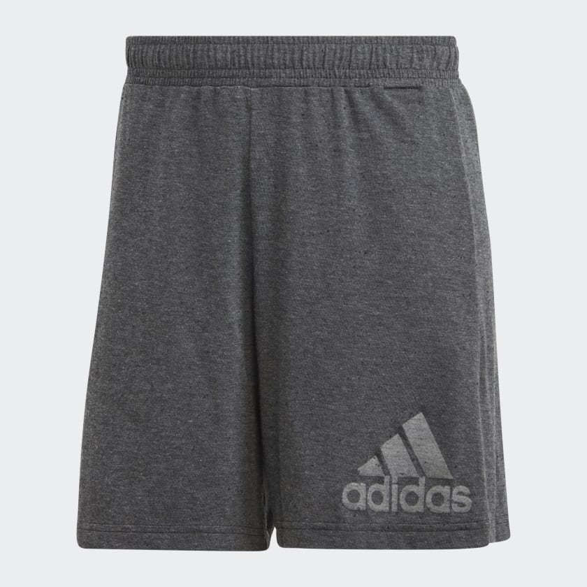 W WINRS SHORT (BLACK MELANGE)