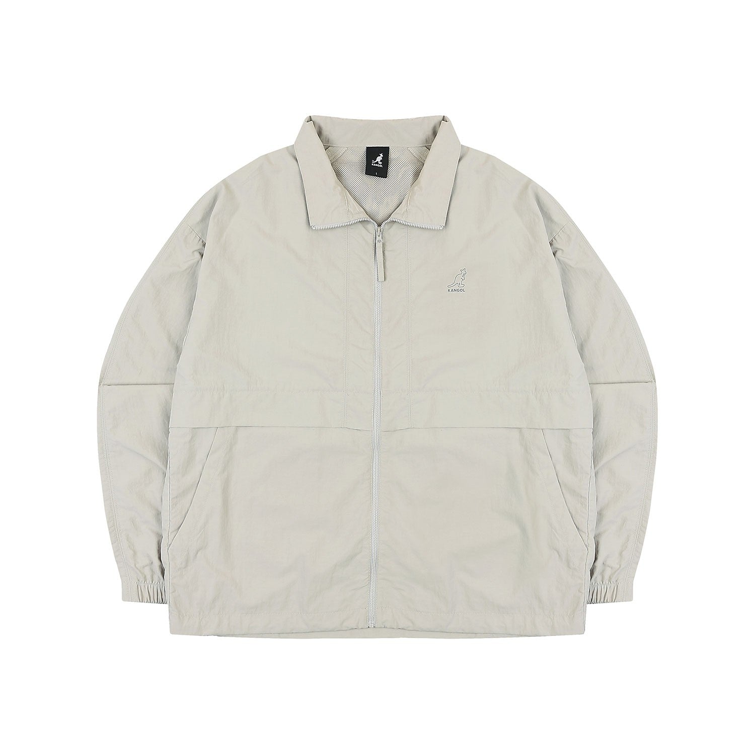 Nylon Stand-neck Jumper