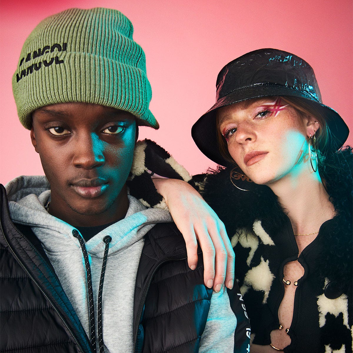 SLICED PEAK BEANIE