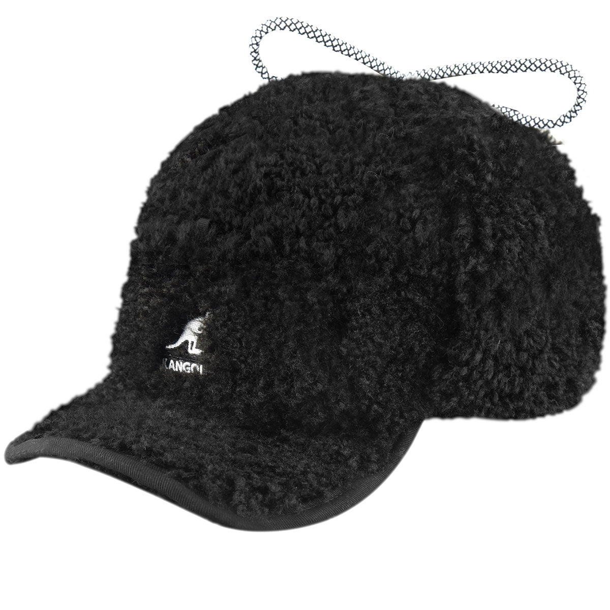 FAUX SHEARLING UTILITY FLAP CA
