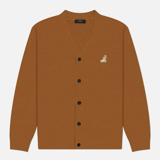 Logo Patch Cardigan