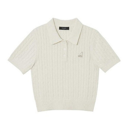 WMNS Short-sleeve Collar knit