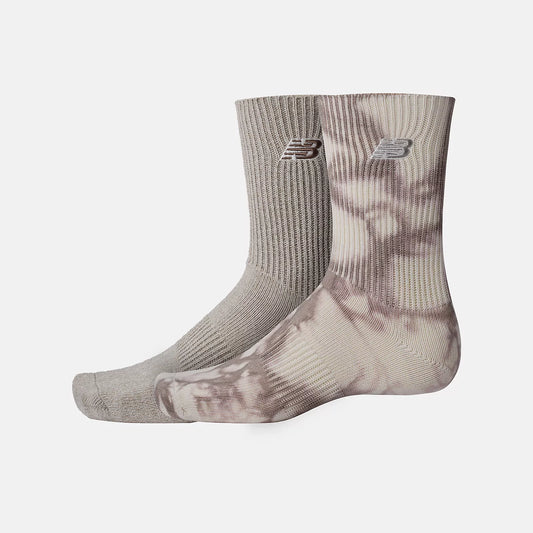 Ribbed Cuff Mid Calf Socks 2 P