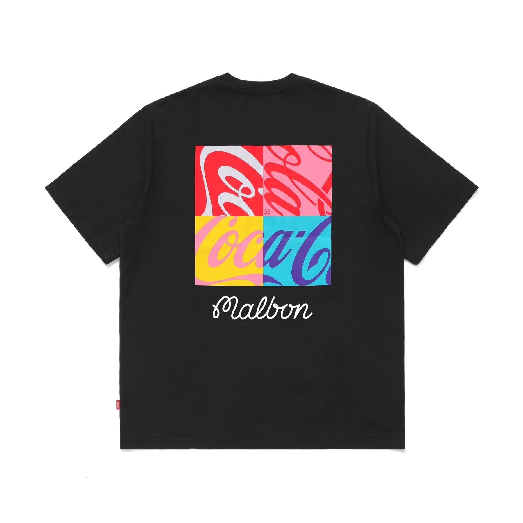MALBON X COCA COLA SPENCERIAN BLOCK T-SHIRT