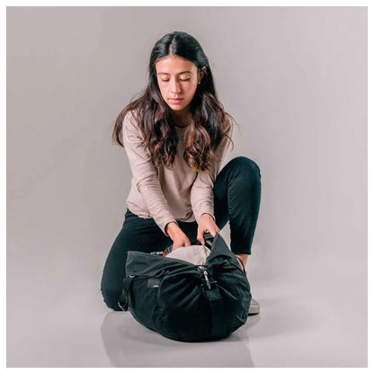 ReFraction Packable Duffle Bag - Black